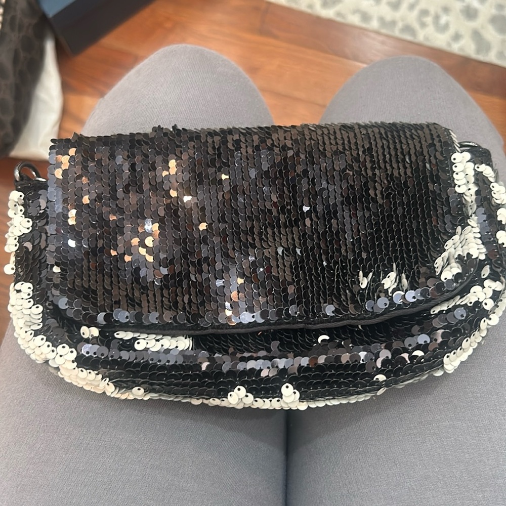 H&M sequined bag.